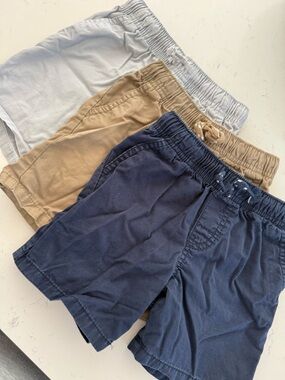 Cat & Jack Boys Shorts Set - Navy, Khaki, Light Blue